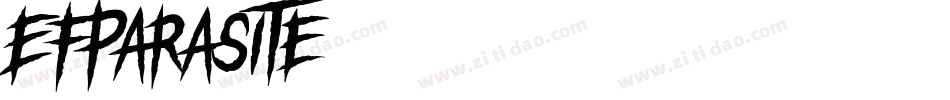 EfParasite字体转换