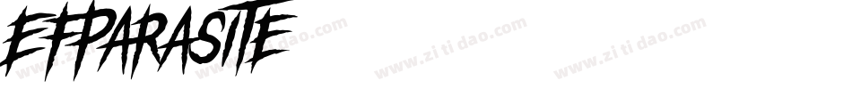 EfParasite字体转换
