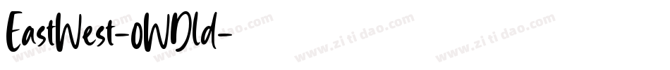 EastWest-0WDld字体转换