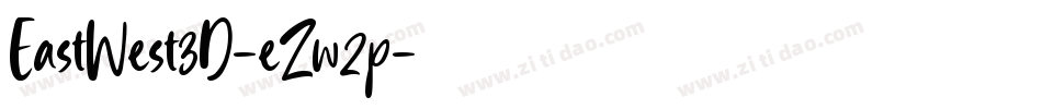 EastWest3D-eZw2p字体转换