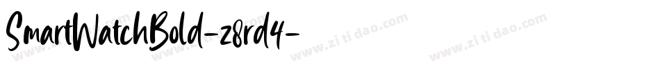 SmartWatchBold-z8rd4字体转换