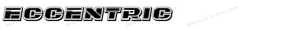 Eccentric字体转换