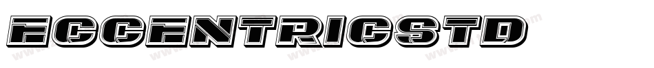 EccentricStd字体转换