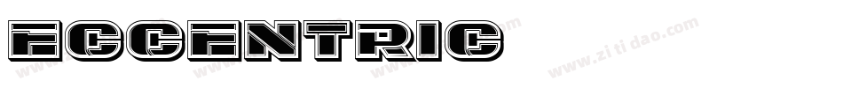 Eccentric字体转换