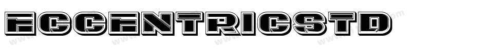 EccentricStd字体转换