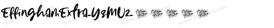 EffinghamExtra-YzMV2字体转换