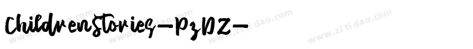 ChildrenStories-PzDZ字体转换