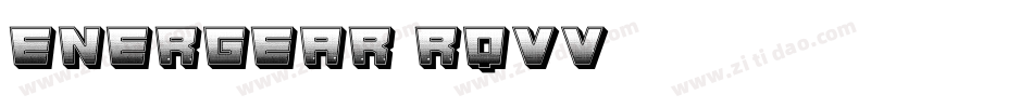 Energear-RqvV字体转换