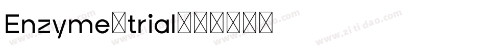 Enzyme_trial字体转换