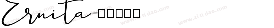 Ernita字体转换