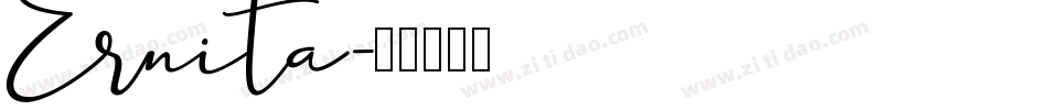Ernita字体转换