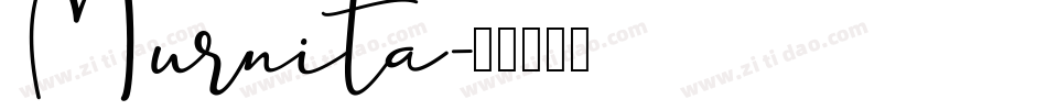 Murnita字体转换