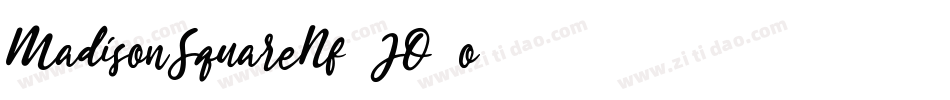 MadisonSquareNf-JO9o字体转换