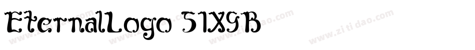 EternalLogo-51X9B字体转换