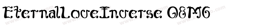 EternalLoveInverse-O8M6字体转换