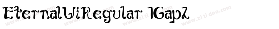 EternalUiRegular-1Gap2字体转换