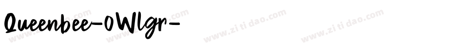 Queenbee-0Wlgr字体转换