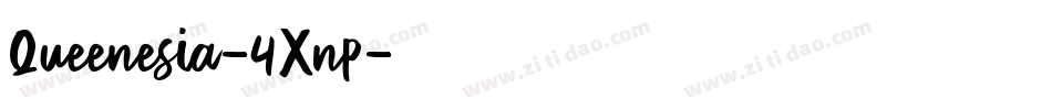 Queenesia-4Xnp字体转换