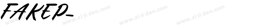 FAKEP字体转换