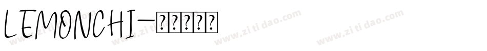 LEMONCHI字体转换
