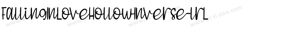 FallingInLoveHollowInverse-lrL0字体转换