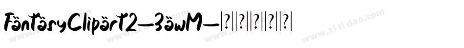 FantasyClipart2-3awM字体转换