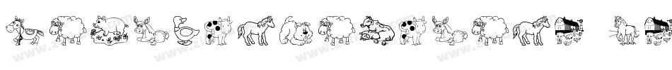 farmwildanimals_csp字体转换