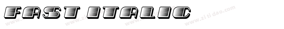 Fast-Italic字体转换