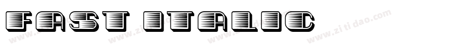 Fast-Italic字体转换