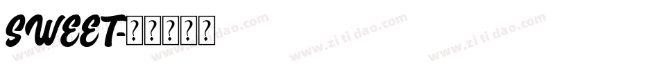 SWEET字体转换
