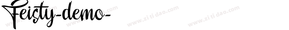 Feisty-demo字体转换