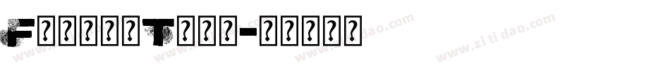 FingerType字体转换