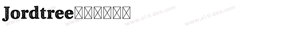 Jordtree字体转换