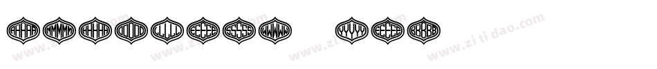 AmholeSw-9YEB字体转换