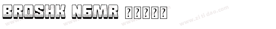 Broshk-n6mR字体转换