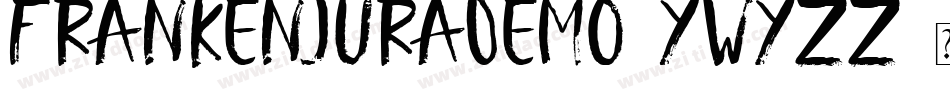 FrankenjuraDemo-ywYZZ字体转换