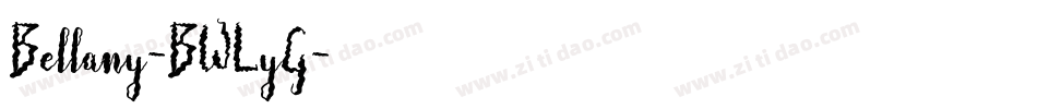 Bellany-BWLyG字体转换