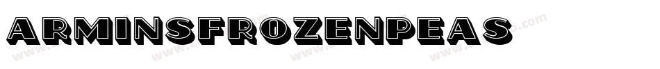ArminsFrozenPeas字体转换