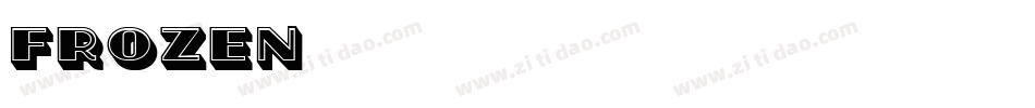 Frozen字体转换