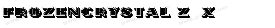 FrozenCrystal-Z34x字体转换
