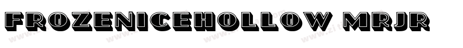 FrozenIceHollow-MRjr字体转换