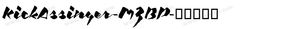 KickAssinger-MZBP字体转换