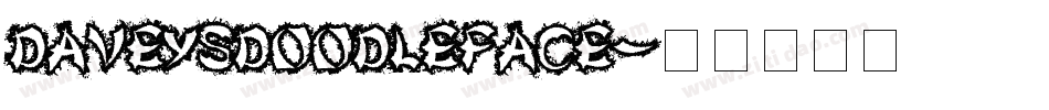 DaveysDoodleface字体转换