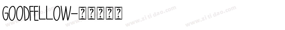 Goodfellow字体转换