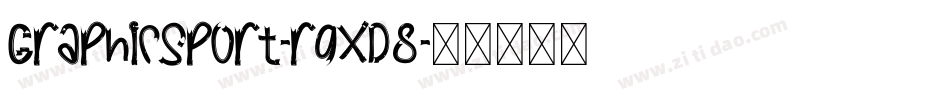 GraphicSport-rgxD8字体转换