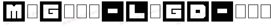 MyGame-LqGD字体转换
