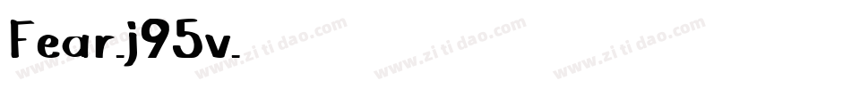Fear-j95v字体转换