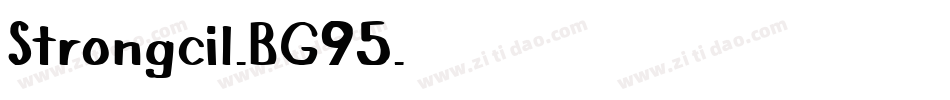 Strongcil-BG95字体转换