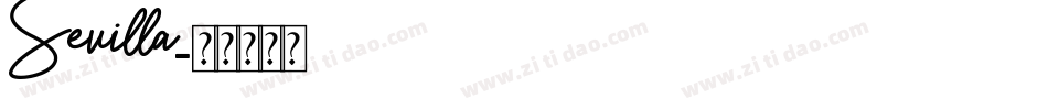 Sevilla字体转换