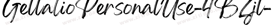 GellatioPersonalUse-4BZjl字体转换